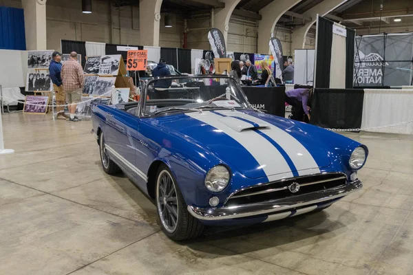 Sunbeam Tiger pe ecran — Fotografie, imagine de stoc