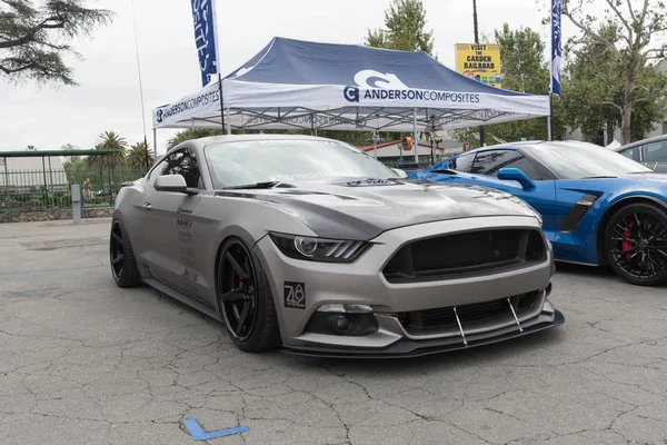 Ford Mustang ekranda — Stok fotoğraf