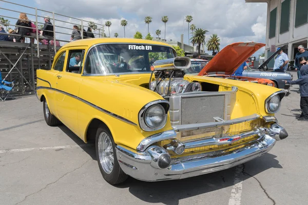 Chevrolet Bel Air em exibição — Fotografia de Stock