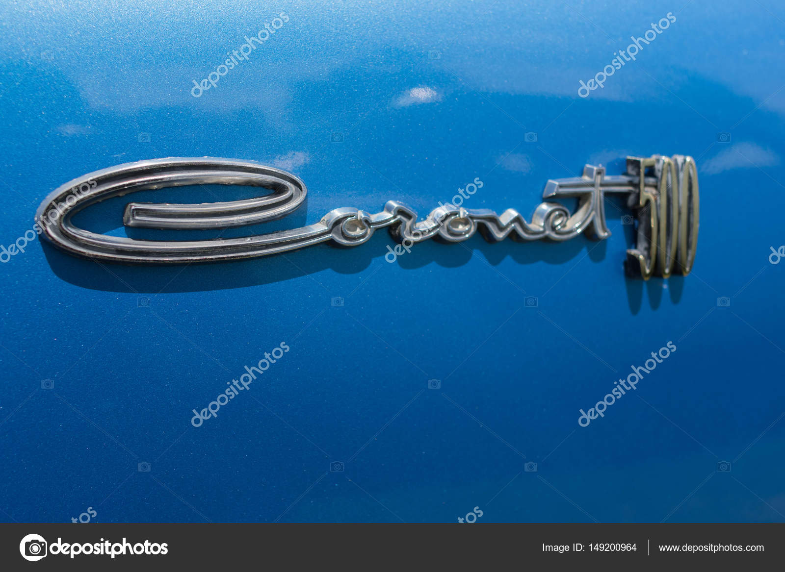 Dodge 500 emblem on display Stock Editorial Photo