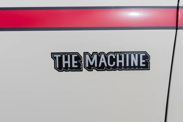 Emblème de la machine AMC exposé — Photo