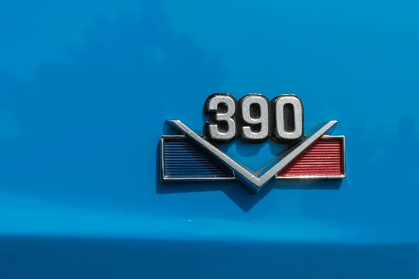 AMX 390 emblema no visor — Fotografia de Stock