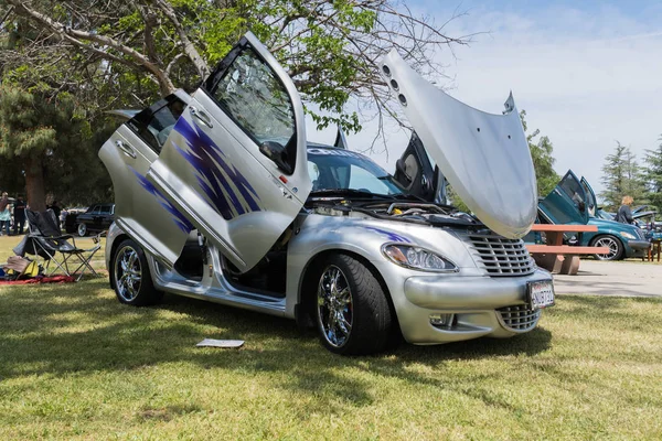 Chrysler PT Cruiser on display Stock Image