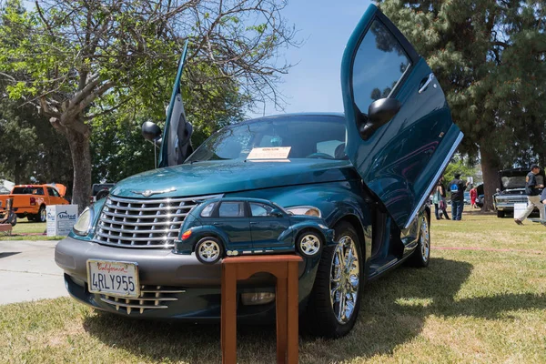 Chrysler PT Cruiser on display Stock Photo