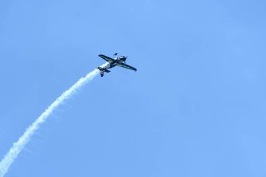 Pete Mcleod Kanada Red Bull Air Race sırasında gerçekleştirir