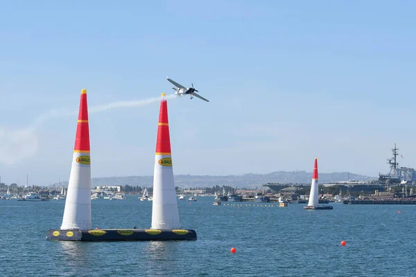 stock image Michael Goulian of USA performs during Red Bull Air Race