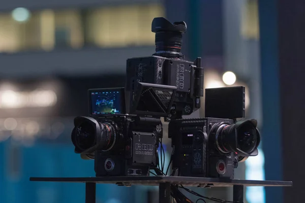 Multi-камера 360 Vr системи — стокове фото