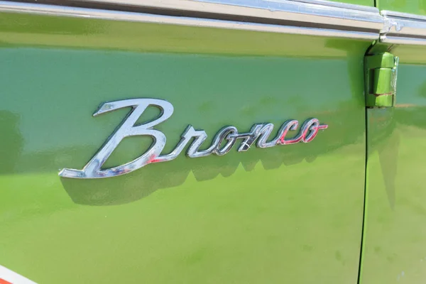 Emblème Ford Bronco exposé — Photo