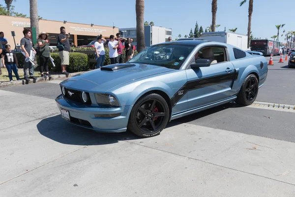 Ford Mustang GT fifth generation on display — Stock Photo, Image