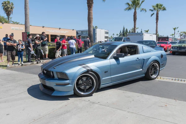 Ford Mustang GT quinta generación en exhibición — Foto de Stock
