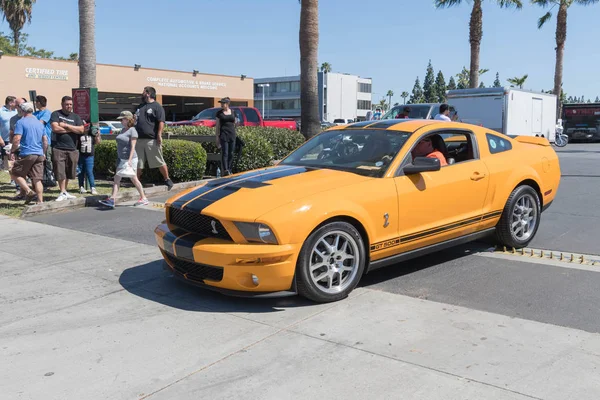 Ford Mustang Gt 500 ötödik generáció a kijelzőn — Stock Fotó