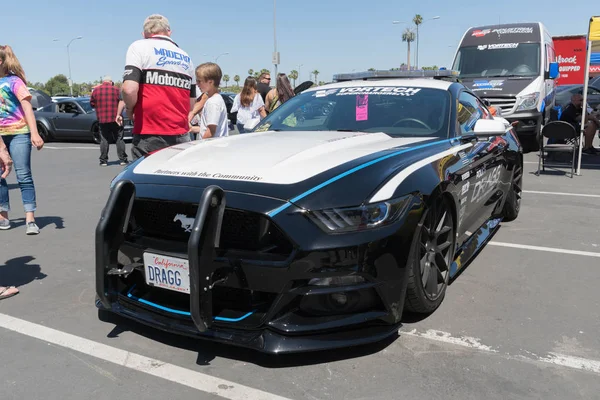 Ford Mustang Police Car Fastback di DRAGG Racing in mostra — Foto Stock