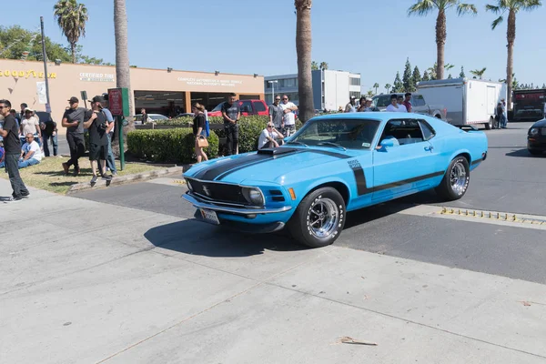 Ford Mustang Boss 302 er utstilt – stockfoto