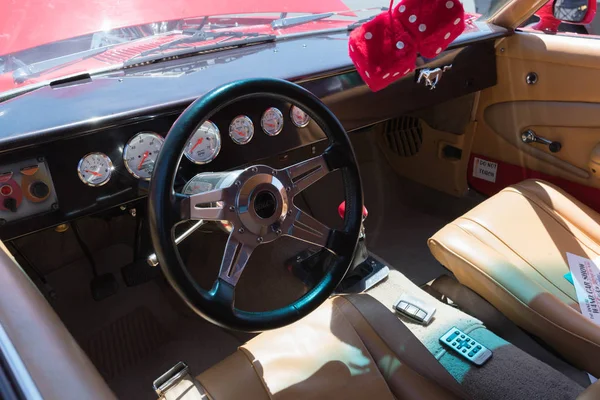 Ford Mustang  interior on display — Stock Photo, Image