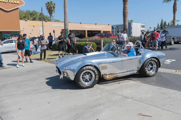 Shelby Cobra pe ecran — Fotografie, imagine de stoc