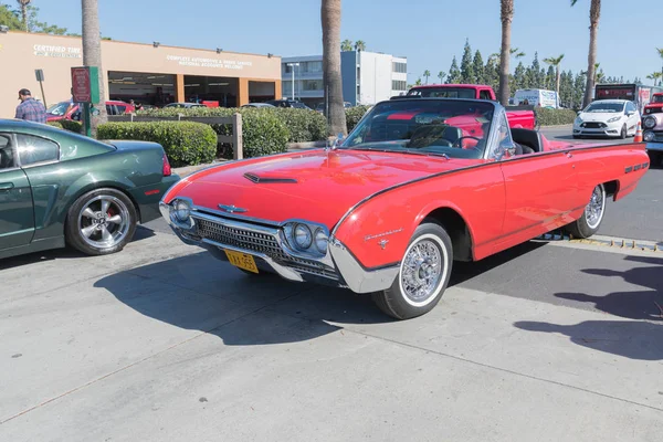 Ford Thunderbird conversível em exibição — Fotografia de Stock