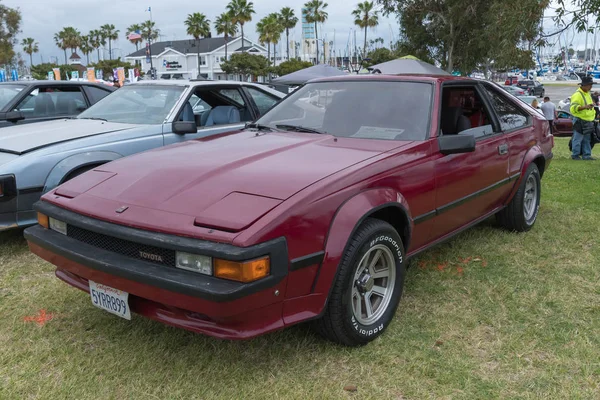 Toyota Celica Supra 1985 em exposição — Fotografia de Stock