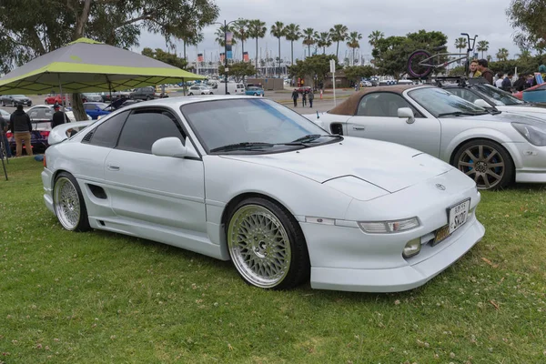 丰田 Mr2 1991 年展出 — 图库照片