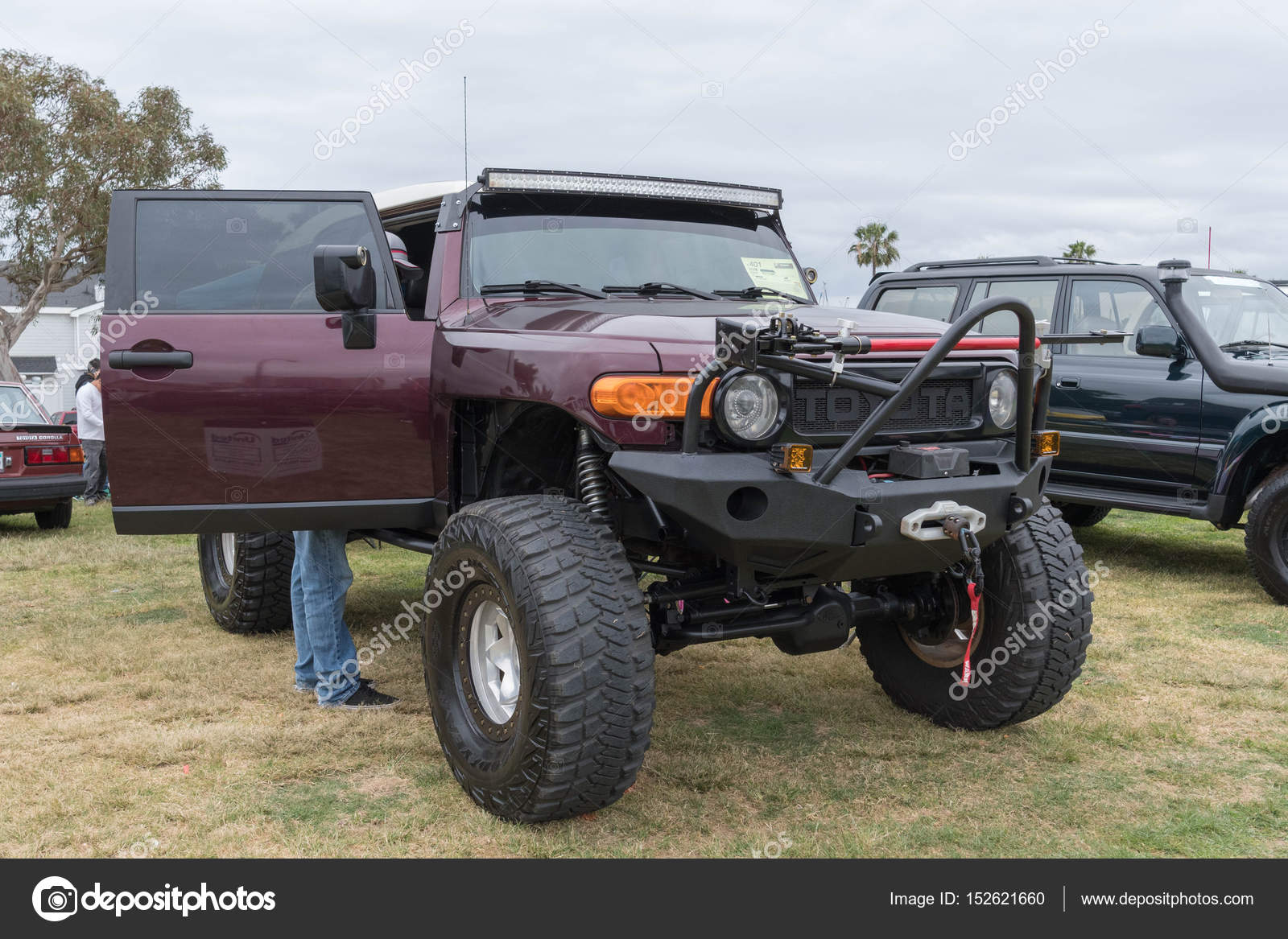 Toyota Fj Cruiser 2007 On Display Stock Editorial Photo