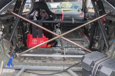 Yarış araba iç ekranda