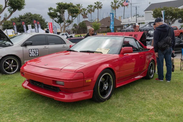 Toyota MR2 1985 на выставке — стоковое фото