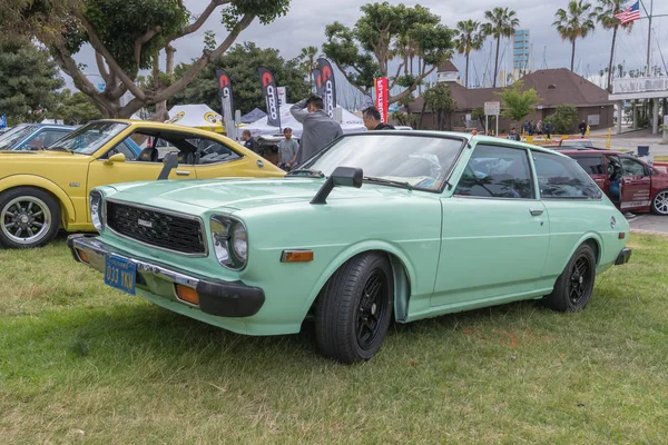 Выставка Toyota Corolla 1979 — стоковое фото