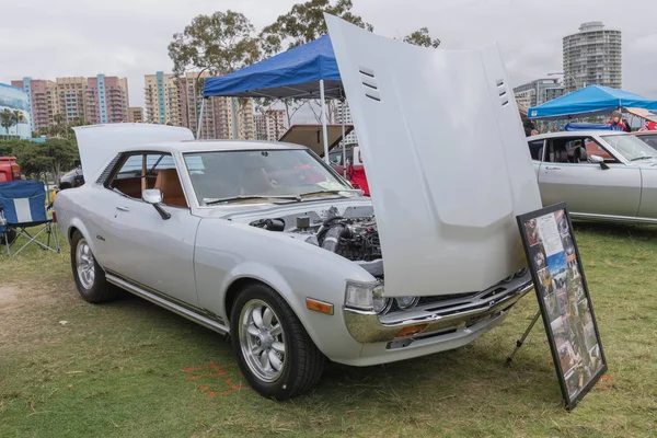 Toyota Celica 1977 na wyświetlaczu — Zdjęcie stockowe