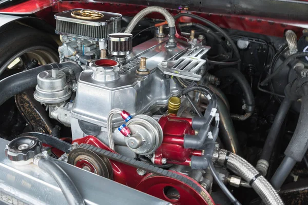 Toyota Truck engine 1983 on display — Stock Photo, Image