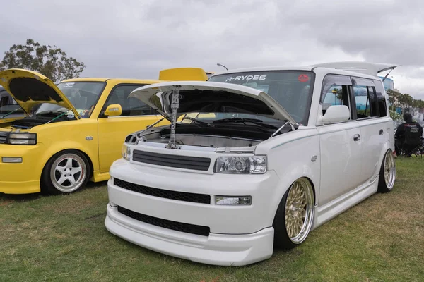 Scion xb 2006 ekranda — Stok fotoğraf