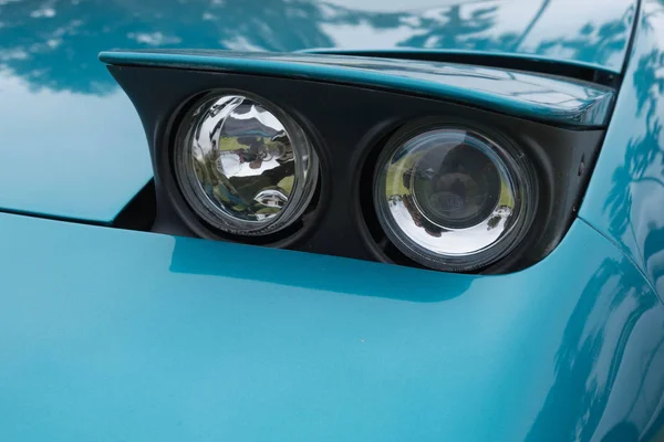 Toyota MR2 1993 SW20 headlight on display — Stock Photo, Image