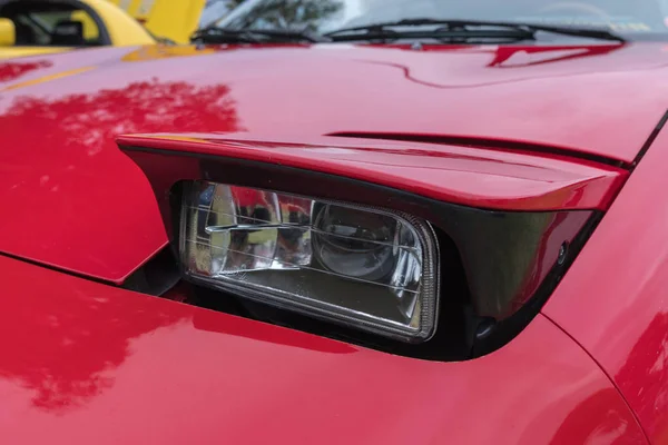 Toyota MR2 headlight on display — Stock Photo, Image