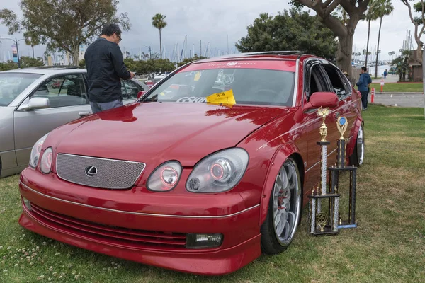 Lexus GS en pantalla — Foto de Stock