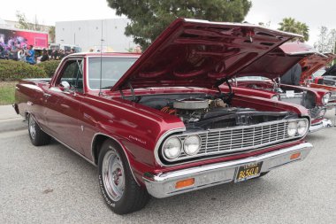 Chevrolet Chevelle motoru ekranda