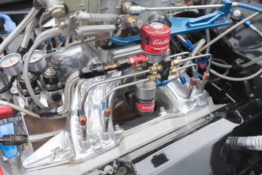 Los Motorsports Cuda motoru ekranda
