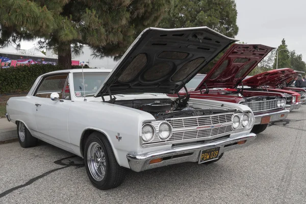 Chevrolet Malibu op display — Stockfoto