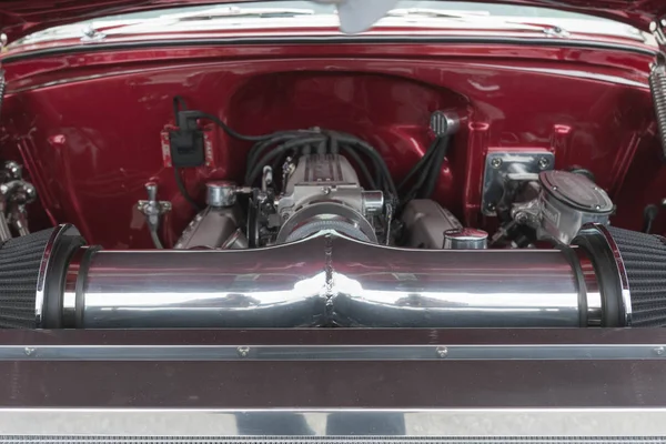 Chevrolet motor på displayen — Stockfoto