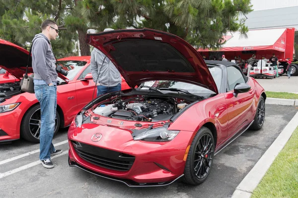 Mazda Mx-5 Miata'ndeki — Stok fotoğraf