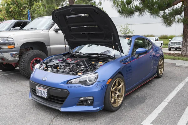 Subaru Brz ekranda — Stok fotoğraf