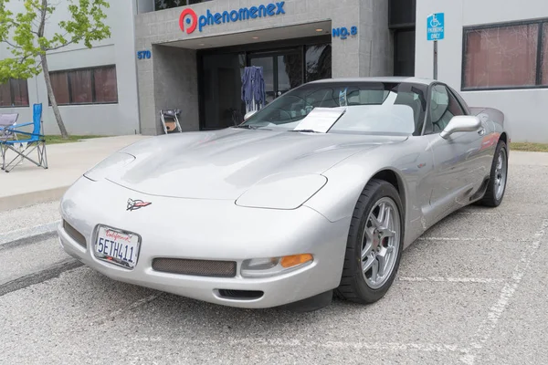 Chevrolet Corvette Z06 2004 en exhibición — Foto de Stock