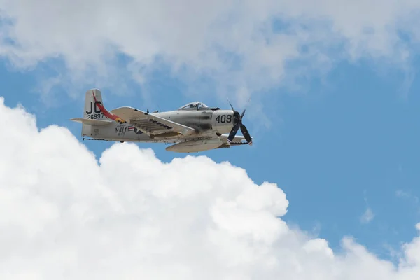 Douglas Ad-4na Skyraider på displayen — Stockfoto