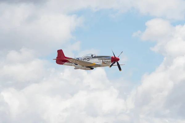 ディスプレイ上の p-51d マスタング バニー — ストック写真