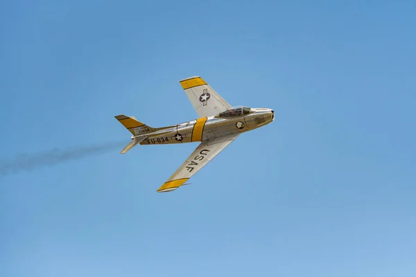 ディスプレイ上の F 86 f セイバー — ストック写真