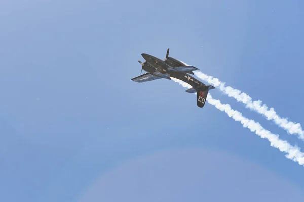 Grumman F7f Tigercat på displayen — Stockfoto