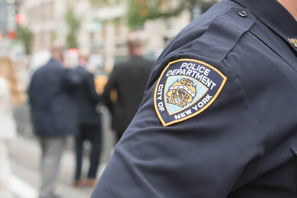 Police officers on the streets — Stock Photo, Image