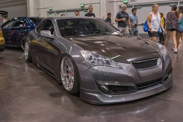 Hyundai Genesis Coupe on display — Stock Photo, Image