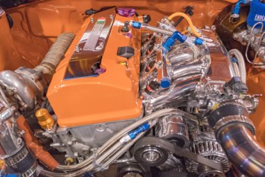 Toyota Corolla 1986 motoru ekranda