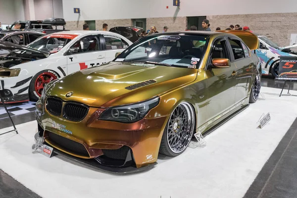 BMW özel araba ekranda — Stok fotoğraf