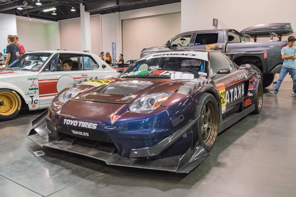 Autobacs Super GT coche en exhibición — Foto de Stock