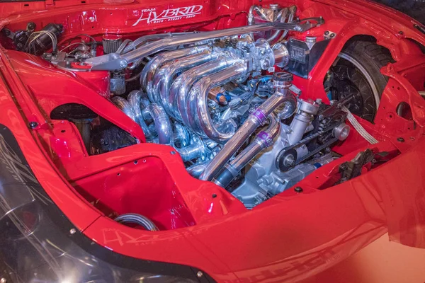 Mazda RX-7 motor en pantalla —  Fotos de Stock