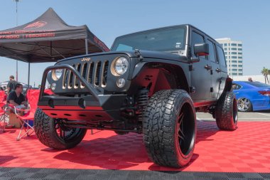 Jeep Wrangler Dub göstermek tur sırasında ekranda